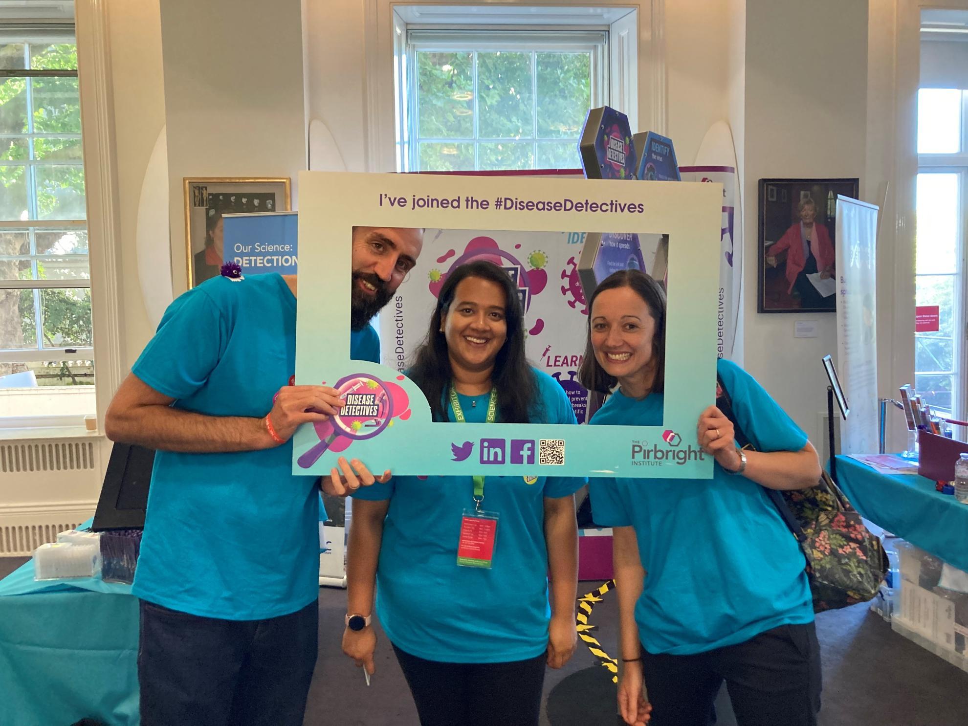 Pirbright wows visitors with Disease Detectives at the Royal Society